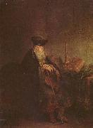 Rembrandt Peale Biblische Gestalt oil